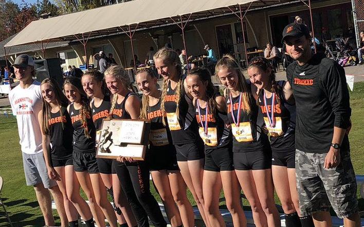 B Cross Country Girls - Manhattan Tigers